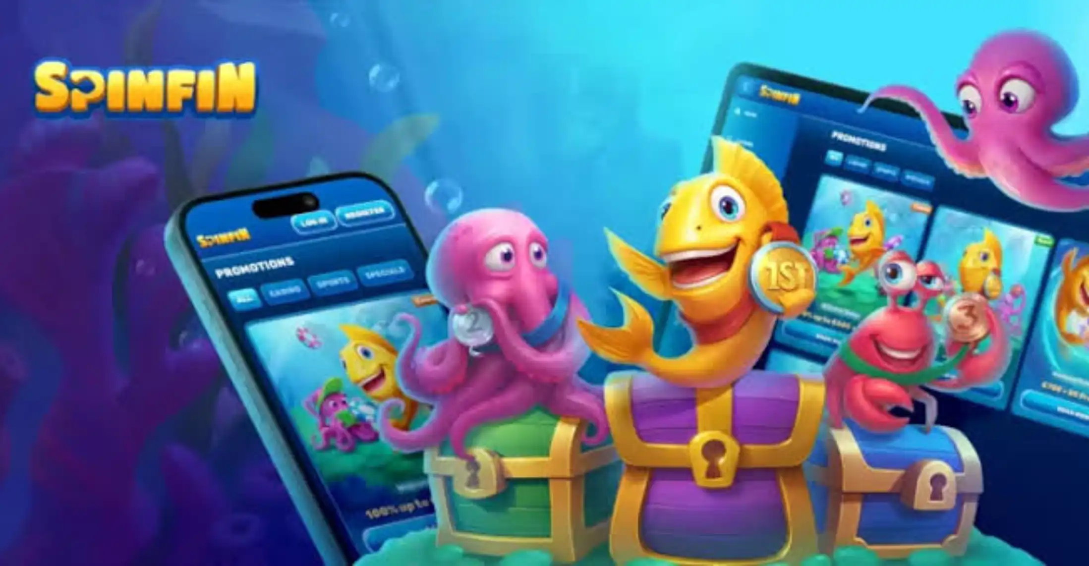 Spinfin Casino App Screenshot